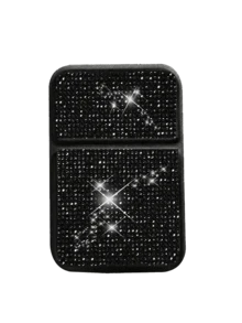 Espejo de lápiz labial plegable de lujo con diamantes brillantes - Aplica maquillaje fácilmente en cualquier momento y lugar, espejo de maquillaje plegable portátil brillante con cristales - Diseño rectangular, adecuado para bolsos, fiestas, citas, etc., espejo de bolsillo plegable con diamantes incrustados de alta definición, disponible en múltiples estilos de color de diamantes, adecuado como regalo del Día de San Valentín, regalo del Día de la Madre o regalo para hermanas. - Multicolor - Ver 12