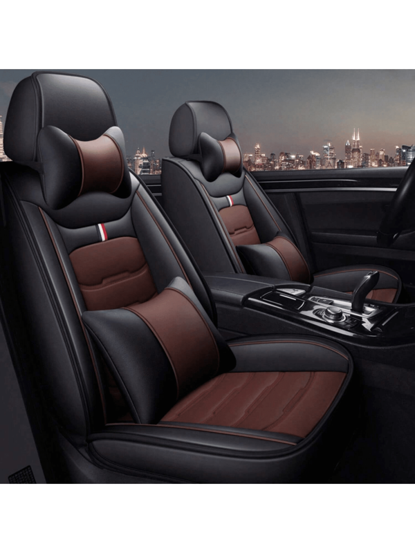 All-Weather Car Seat Covers Fit Most Vehicles, Full Set With Fixing Devices, Suitable For Winter, Spring, Summer And Autumn, High-Quality Seat Protector Pad, Elastic, Durable, Breathable And Easy To Clean