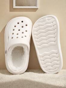 Winterwarme Mode Jungen und Mädchen Höhle Hausschuhe flach, bequem für Zuhause, Lässig, Alltag und Outdoor-Partys, neue Kinderhausschuhe