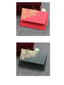 10 个/包 11.5*8 厘米高档金色铝箔信封，适用于商务邀请卡 - 10pcs/包11.5*8cm燙金信封 - 查看 14