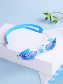 1 set de gafas de natación antivaho de alta definición para niños, equipo de natación resistente al agua y antivaho de alta definición para buceo profesional - Gafas de natación impermeables de silicona, gafas de natación profesionales para entrenamiento - Multicolor - Ver 12
