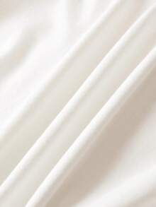 Camisetas De Mujer Casual Manga  con estampado de  Gatito y letra impresos - Blanco - Ver 5