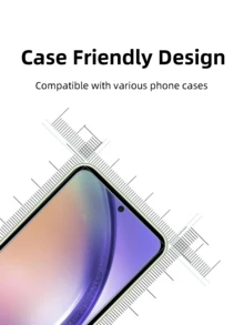 5pcs High Aluminum Fully Transparent High-Definition Anti-Scratch Anti-Drop Anti-Explosion Screen Protector Film, Compatible With Samsung, White Edge Upgraded Anti-Explosion Anti-Fingerprint, Support Ultrasonic Unlock Anti-Scratch Bubble-Free, Precise Fit Ultra-Thin Design Sensitive Touch Original Cover Film, Compatible With Samsung Phone Accessories, Shatterproof Protection Hard Packaging - Transparent - Clear - View 6