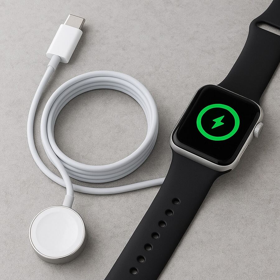 Cargador Magnético para Watch con Cable de Alta Velocidad, Compatible con Todas las Series, Diseño Compacto y Portátil. - Tipo C - Ver 1