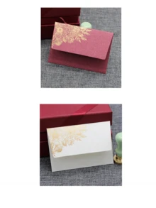 10 个/包 11.5*8 厘米高档金色铝箔信封，适用于商务邀请卡 - 10pcs/包11.5*8cm燙金信封 - 查看 27