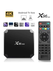 X96 Mini Android Tv Box Versión Android 11.0 S905W 2G+16G Quad Core Soporte 2.4G Wireless WIFI Smart TV BOX Set Top Box - Tipo de Enchufe A USA (110-127V) - Ver 1