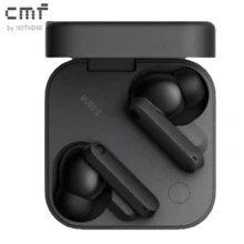 CMF By Nothing Buds 2 Dark Grey, 11mm PMI Driver With Dirac Opteo, 48dB Hybrid ANC, Up To 13.5 Hours Of Non-Stop Music, 6 HD Microphones With Clear Voice Technology 3.0, Spatial Audio Effect For Immersive Sound, Bluetooth 5.4, Fast Pair - Dark Grey - View 3