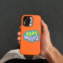 Stay Weird Sticker - Vinyl, Waterproof, Easy To Apply, Ideal For Laptops And Water Bottles, Laptop DecalBold Statement StickerDurable Vinyl - Multicolor - View 4