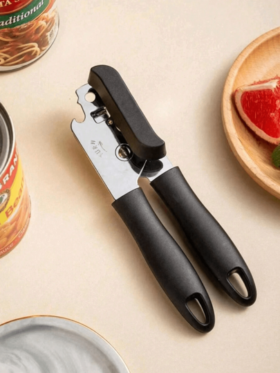 2 Stück 3-in-1 Dosenöffner, leistungsstarker Dosenöffner, multifunktionaler Glas-Öffner für Senioren, schwache Hände, multifunktionaler manueller Dosenöffner für Zuhause, Küche, Restaurant, Küchenutensilien, günstige Artikel, Weihnachtsparty Küchenzubehör