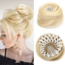 Kẹp tóc búi ma thuật thanh lịch dành cho nữ 4 inch, phụ kiện kẹp tóc tổng hợp, búi tóc bằng sợi chịu nhiệt cao dành cho nữ - Nhiều màu - Xem 10