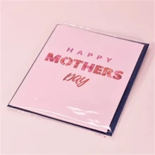 1 pieza Tarjeta sorpresa con ramo de flores en 3D y diseño creativo para el Día de la Madre y bendiciones festivas