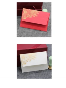 10 个/包 11.5*8 厘米高档金色铝箔信封，适用于商务邀请卡 - 10pcs/包11.5*8cm燙金信封 - 查看 21