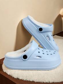 Winterwarme Mode Jungen und Mädchen Höhle Hausschuhe flach, bequem für Zuhause, Lässig, Alltag und Outdoor-Partys, neue Kinderhausschuhe