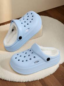 Winterwarme Mode Jungen und Mädchen Höhle Hausschuhe flach, bequem für Zuhause, Lässig, Alltag und Outdoor-Partys, neue Kinderhausschuhe