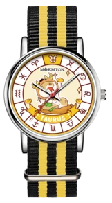 Casio A158WA-1 男士经典复古运动腕表，黑色数字表盘，不锈钢表带，适合日常佩戴，附赠金牛座星座腕表 - 金牛座 - 查看 2