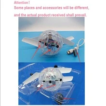 1 Đồ chơi quả cầu pha lê nổi cảm ứng bay được chiếu sáng - Nhiều màu - Xem 9