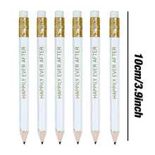 25 支新娘送礼会游戏铅笔、婚礼铅笔、迷你铅笔//从此幸福快乐铅笔、高尔夫铅笔、送礼会礼物