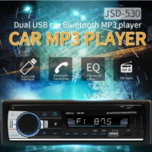 Reproductor estéreo para coche JSD-530-MP3 Radio para coche 60Wx4 con 2 USB y lector de tarjetas SD, carga rápida FM - Negro - Ver 8