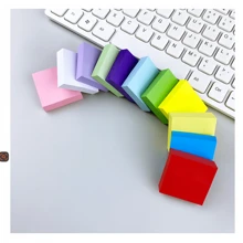 11pcs 1100 Sheets Mixed Color Sticky Note, Creative Easy To Post Sticky Note For Office, School Student,Tearable Sticky Sticky Note Paper For Students To Take Notes With Multifunctional Index Stickers,For School Supplies,Back To School - Multicolor - View 5