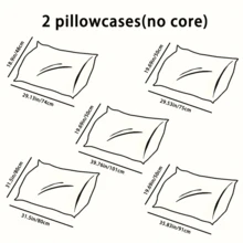 2pcs Plain Thickened Waterproof Pillow Covers (Pillow Insert Not Included), Soft & Comfortable, Pillow Protector, Waterproof & Washable, Suitable For Bedroom, Hotel, Dormitory Bedding