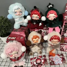 Figura coleccionable de la caja ciega Kullpanda Winter Melody, muñeca de regalo, adorno decorativo