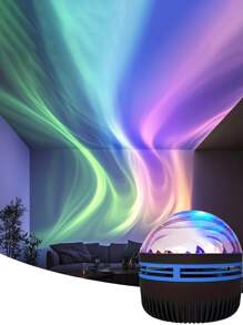 Galaxy Aurora Borealis Projector - Northern Lights & Starry Sky LED Night Light With Remote & Smart App, 16 Color Changing USB Mood Lighting For Bedroom, Home Theater, Party Decor & Christmas Gifts - 北極光 - 查看 8