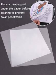 1pc Cozy Friends Coco Coloring Book Featuring Super Cute Animal Characters In Cozy Hygge Moments For Relaxation Children's Gifts, Cute Cartoon Coloring Books Gifts Toys For Girls And Boys Teen Kids Toys Wyo Colouring Book - Multicolor - View 12