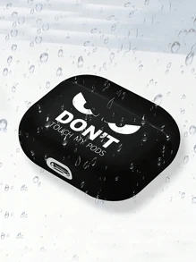 Slogan White Label Wireless Bluetooth Earphone Case For AirPod Pro 2nd/3rd/4th Gen, Protective Soft Cover For Men And Women