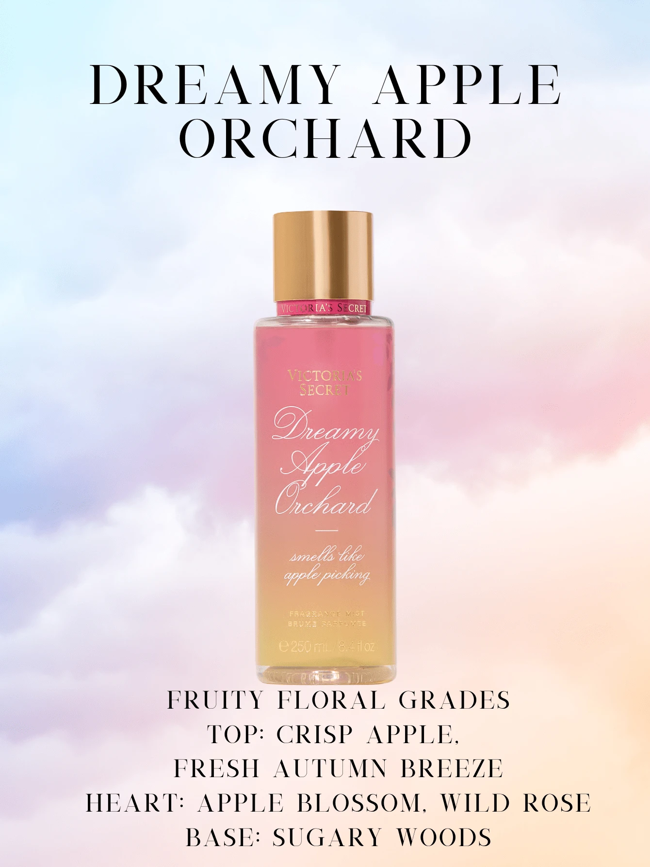 Victoria's Secret Victoria's Secret VS Body Mist Fine Fragrances Pink Perfume Dreamy Petals Sunlit Sparkling Blooms - 夢幻蘋果園 - 查看 1