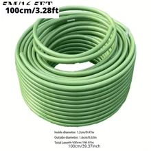 Flexible Bendable Floral Shaping Tube - 3 Colors (White, Green, Golden) For Plant & Balloon Decor, Christmas, Easter, Valentine's Day, Thanksgiving, Graduation - Durable Plastic Home Decoration, No Power Needed, Flower Decorations