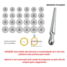 Women Single Ring - 金子 - 查看 7