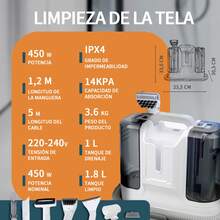 Seokiwi Aspiradora Lava Alfombra Tapicería De Inyección Succión 6in1 - Tipo de Enchufe A USA (110-127V) - Ver 3