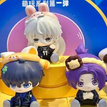 “MellowVivi 蓝色地带可爱系列 Vol.1”——跨境独家盲盒系列！这款蓝色主题系列包含6款可爱的8-10厘米ABS材质人偶。非常适合用作办公桌装饰、车内摆件或减压收藏品。符合国际标准，是生日、新年礼物或动漫迷收藏的理想之选。 - 彩色 - 查看 3