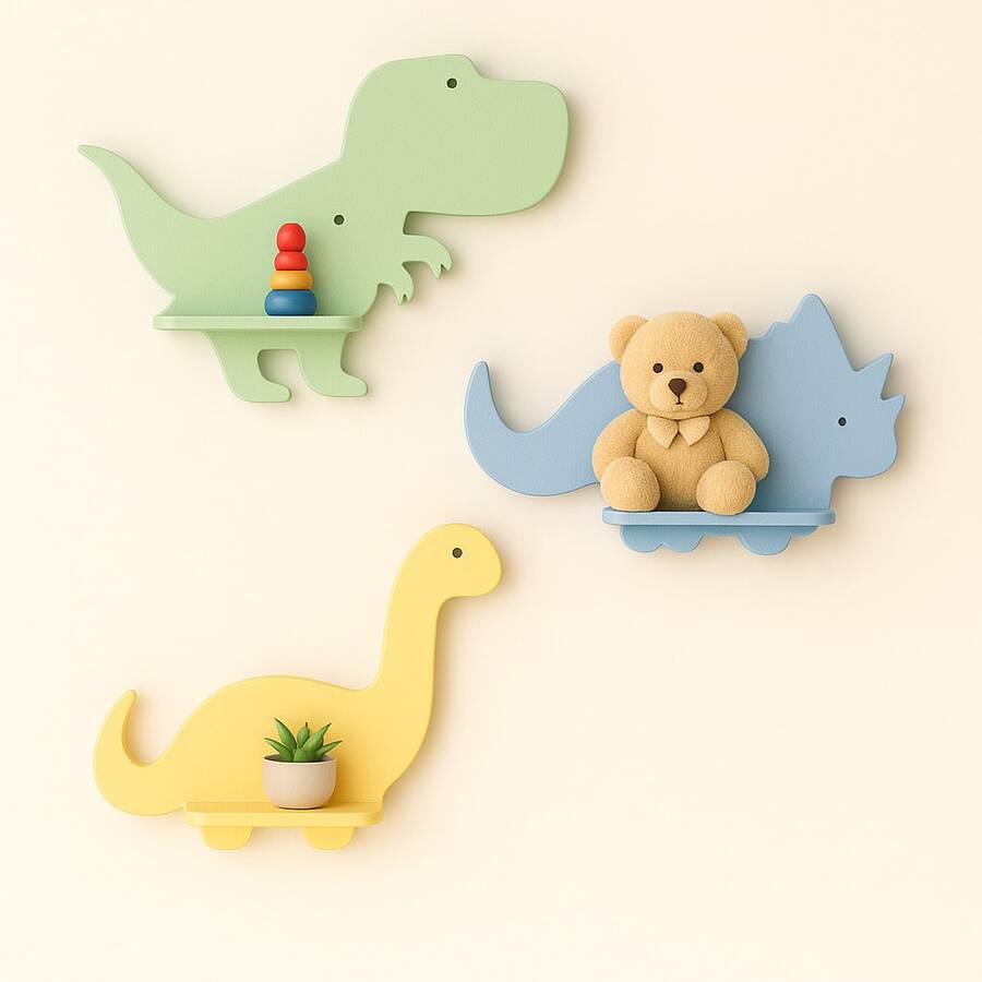 Wall Shelves - Multicolor - Ver 1