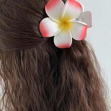 2 pièces/1 pièce Pinces à cheveux en acrylique à grande fleur pour femmes, accessoires de chignon minimalistes et à la mode. Élégants et délicats pour les tenues de plage et de voyage. Convient pour une utilisation quotidienne. Pinces à cheveux à fleurs, accessoires d'automne et d'hiver pour les tenues de vacances, d'été, de fête et de festival pour les femmes - Multicolore - Voir 5