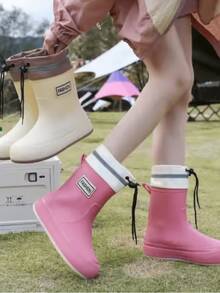 Women Rain Footwear - Pink - View 4