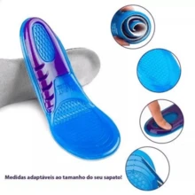 Silicone Insoles For Foot Pain, Shock-Absorbing, For Shoes. - 藍色 - 查看 4
