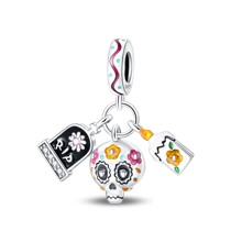 New Silver-Plated Cartoon Magic Character Charm Pendant, Suitable For Original DIY Bracelet, Women's Birthday Engagement Fashion Jewelry Gift - Silver - View 16