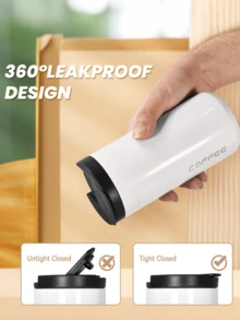 1个迷你不锈钢真空保温咖啡杯,时尚礼品杯,小巧便捷,握感舒适,适合外出、办公、饮用咖啡、奶茶等。真空保温咖啡杯配有防漏螺旋盖,男女皆宜,可盛装冷热饮品,是户外露营旅行的理想之选。 - 彩色 - 查看 10