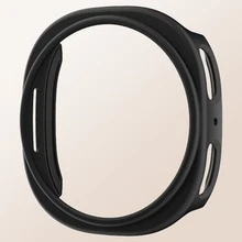 Tempered Film PC Case Strap Three Pieces Combination Set Compatible With Samsung Galaxy Watch 8/8 Classic 40mm 44mm Strap With Men/Women, Parachute Buckle Quick Release Sports Bracelet Compatible With Samsung Galaxy Watch 8/8 Classic Smartwatch Accessories, Back To School Supplies - Pink Sand Color - View 7