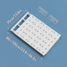 Adjustable Storage Rack - No-Drill Expandable Wardrobe, Kitchen, Bathroom Organizer | Space-Saving Extendable Rack Set, Suitable For Most RVs, Non-Electric - Multicolor - View 13