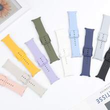 1pc Silicone Strap Compatible With Samsung Galaxy Watch 8/8 Classic 40mm 44mm Band Women/Men,Sweatproof Replacement Bracelet Wristband Compatible With Samsung Galaxy Watch 8 Classic/8 Smartwatch Accessories - With Galaxy Watch 8/8 Classic - View 6