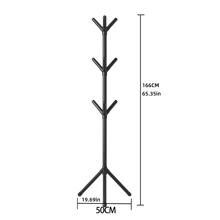 1pc 3-Tier Floor Hanging Coat Rack, Garment Storage Stand, Essentials For Graduation And Back To School Season