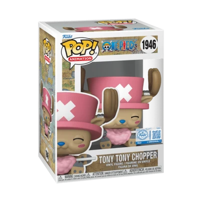 Funko POP Animation: Tony Tony Chopper - Samlarfigur i vinyl - Presentval - Officiell merchandise - Vuxenversion - Måste-ha för animefans