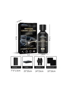 瑞宏汽车石墨烯陶瓷镀膜超流水镀膜防水涂层上光养护车漆面 - 彩色 - 查看 9