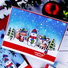 16 件圣诞装饰金属切割模具套装，碳钢模具工具，适用于切割、压花、剪贴簿、贺卡、家居装饰项目