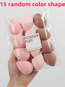 Medium Size Beauty Egg 6-Piece Set, Foundation Mixed Beauty Sponge, Flawless Liquid, Cream And Powder, Multi-Color Makeup Sponge, Dry And Wet All-Purpose Foundation Makeup Cream Without Latex, Suitable For All Skin Types.