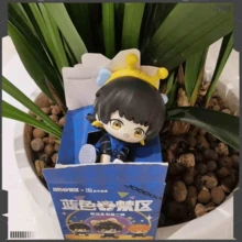 “MellowVivi 蓝色地带可爱系列 Vol.1”——跨境独家盲盒系列！这款蓝色主题系列包含6款可爱的8-10厘米ABS材质人偶。非常适合用作办公桌装饰、车内摆件或减压收藏品。符合国际标准，是生日、新年礼物或动漫迷收藏的理想之选。 - 彩色 - 查看 10