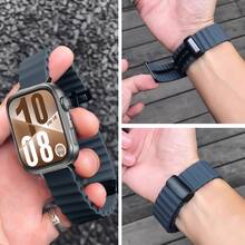 适用于华为 Watch 4/4 Pro 的磁性硅胶表带替换装，也适用于 Watch Fit 3/4。 - Fit3/Fit4/Fit4 Pro - 查看 2