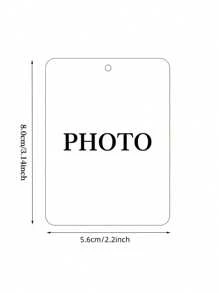 Adorno colgante personalizado para coche con foto, etiqueta de foto de coche personalizada, regalo para conducir, regalo para esposo, regalo para padre. El adorno de foto de coche es el regalo perfecto para cumpleaños, miembros de la familia o celebrar el primer coche de alguien, con la misma imagen impresa en ambos lados o dos fotos diferentes impresas en ambos lados.